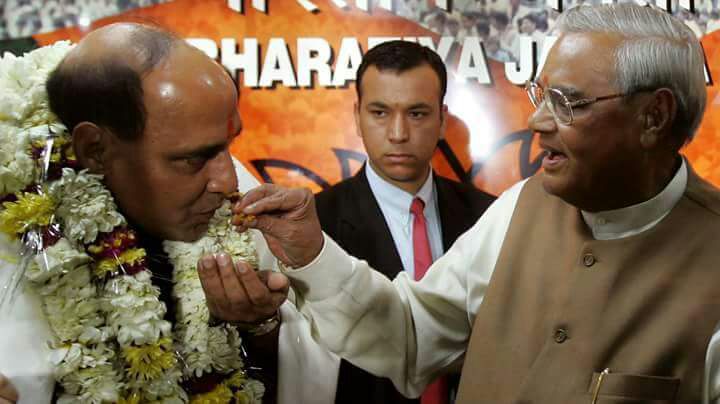 A wish you many many Happy birthday Rajnath singh ji  