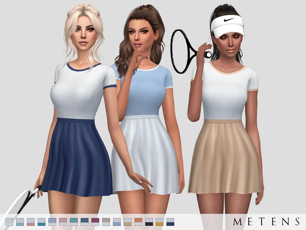 MetensTSR's tweet photo. Pliskova Dress - https://t.co/GSPrz2yoGH …
#Wimbledon inspired me! There is of course a plain white version ;) https://t.co/9aCUXevkf6