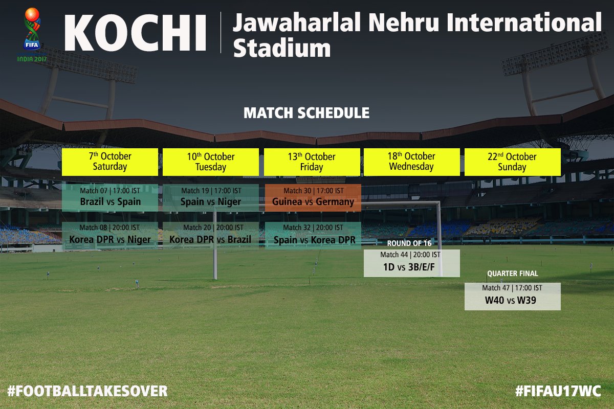 IndianFootball Here’s a comprehensive guide of the fixtures for FIFA