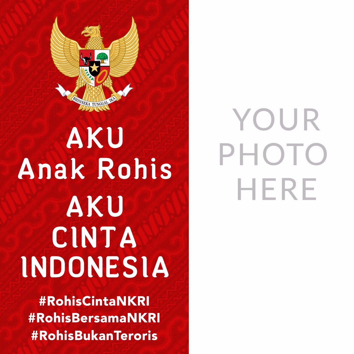 Di SMA 1 Jkt dulu, saya juga anak rohis:) ada template buat yang avanya mau samaan👇#RohisAnakManis 😊#RohisBukanTeroris #RohisCintaIndonesia