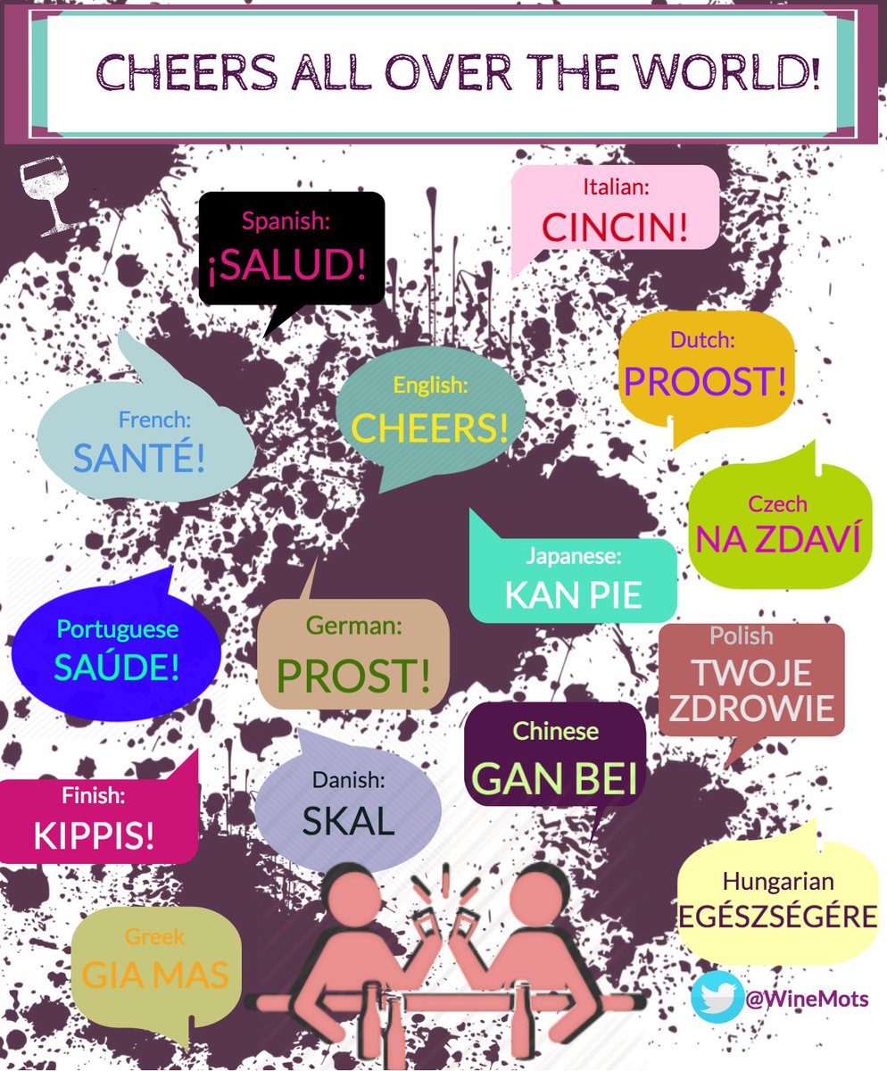 Cheers to all #WineLovers around the world #MondayMotivation #MondayMorning #WineMots 🥂🥂🥂