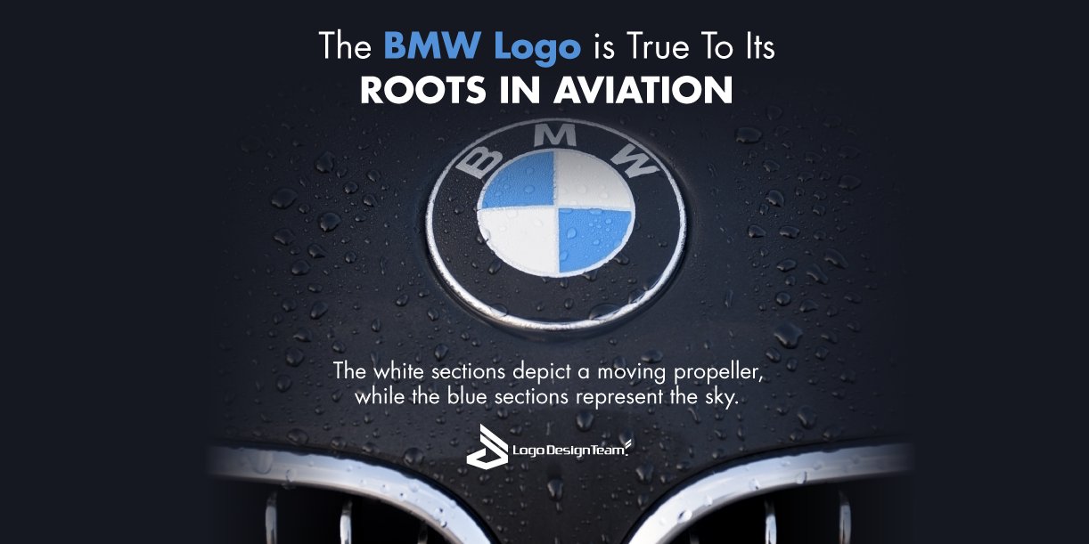 What does the BMW logo mean?