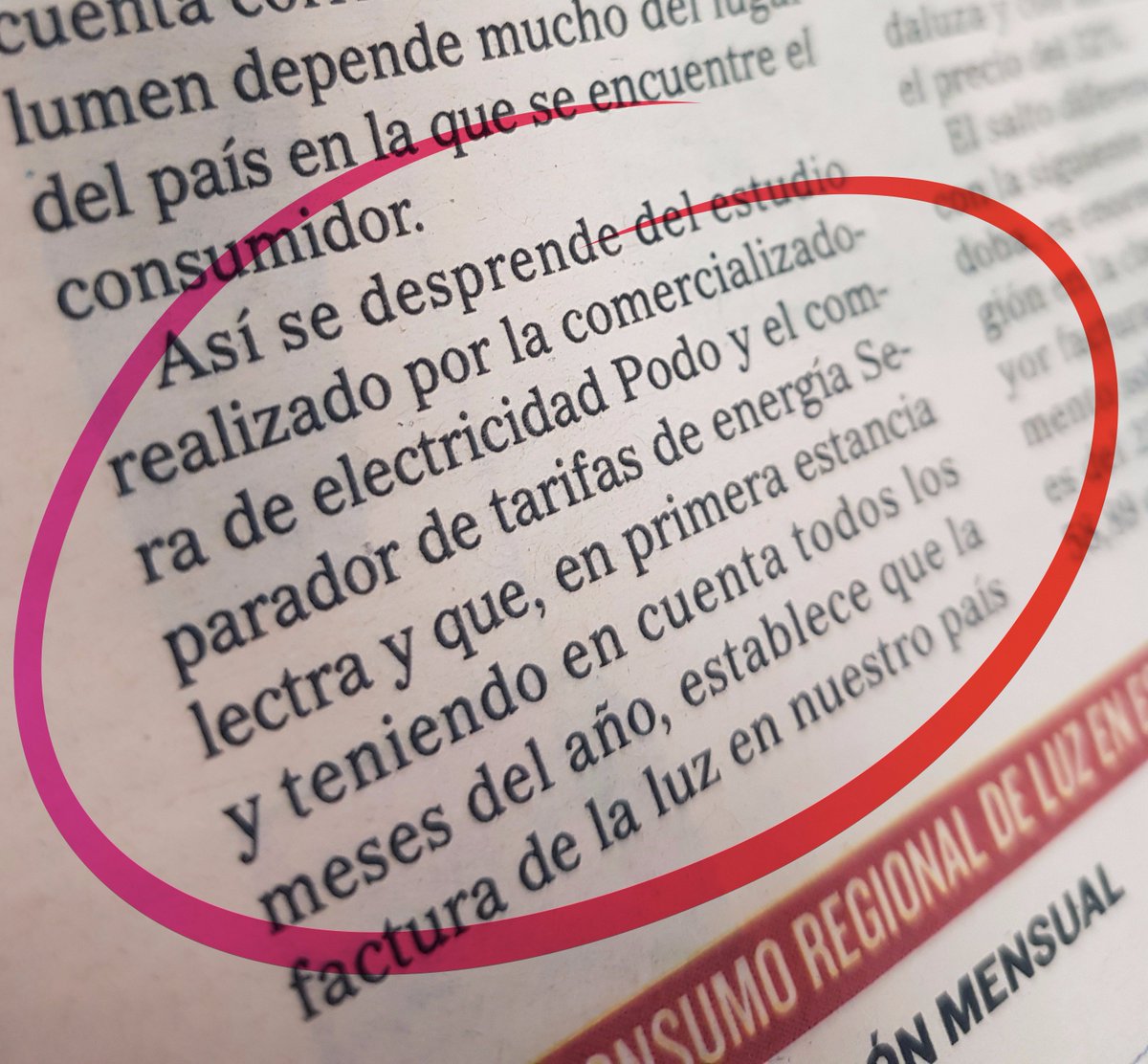 mipodo's tweet photo. El suplemento de @elmundoes publicó ayer un estudio elaborado por @mipodo y @selectra_es sobre el consumo regional de electricidad en España https://t.co/xthYj8lFkX