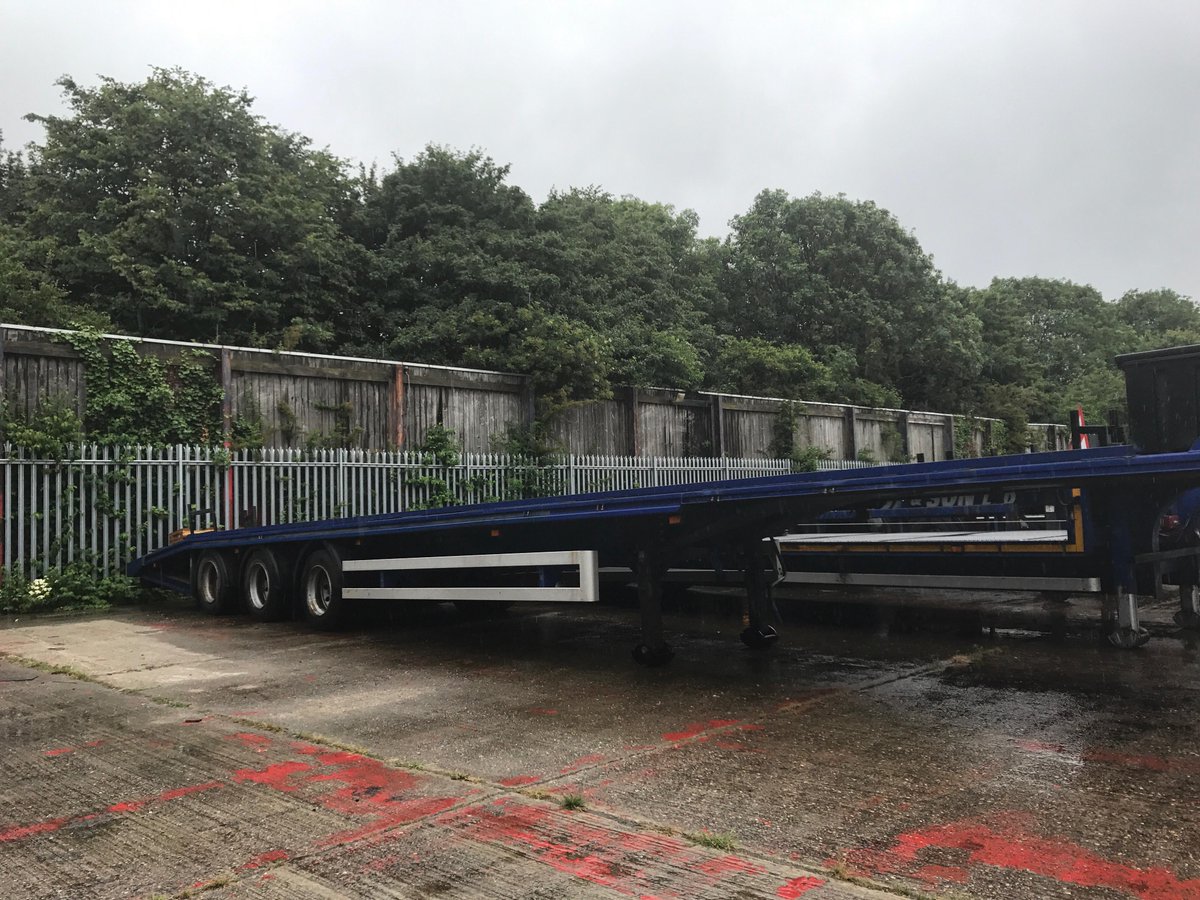 SDC mega Sloper trailer FOR SALE complete with winch and wireless remote control. For more info call Stuart on (+44) 01482 488080