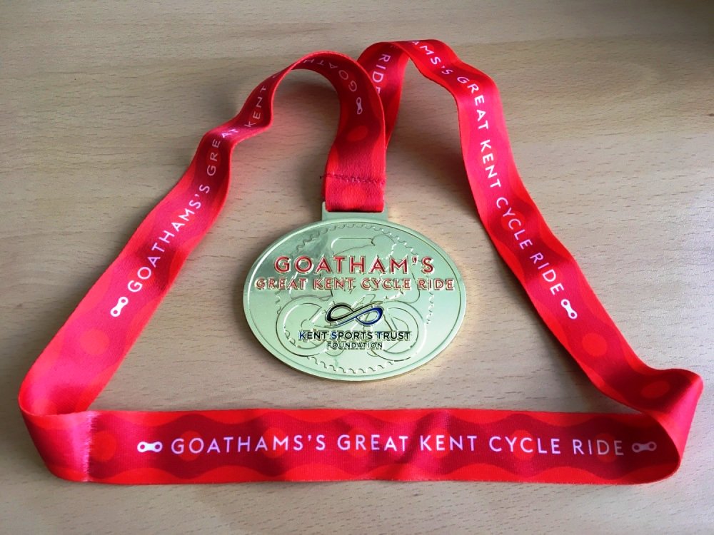 🏅 Everyone who takes part in Goatham's <a href="/GreatKentCycle/">GreatKentCycleRide</a> 2017 will receive a lovely souvenir medal!
Just like this 1, in fact...
#4DaysToGo