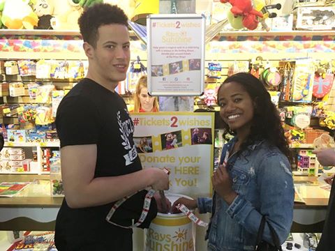 Thanks customers at <a href="/BTNPalacePier/">Brighton Palace Pier</a> for your donations! they go a long way in helping children's wishes come true.
#tickets2wishes