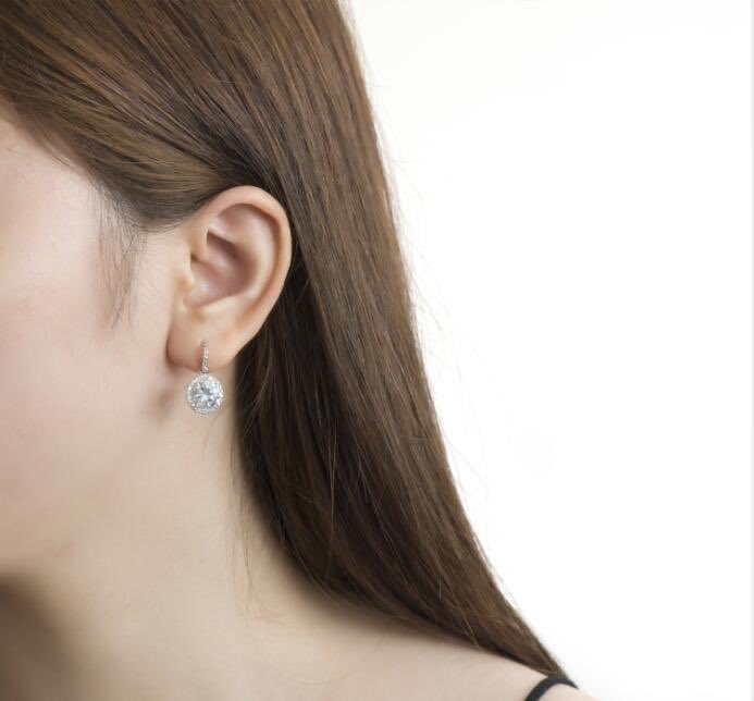 cishopjewellery's tweet image. Queen star earrings #diamond #halo #hookearring #jewelry