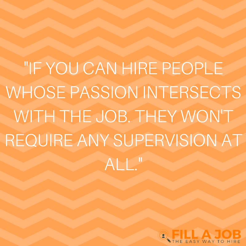 The right people have such passion that they'll do it because they love it. Find your right person with us ow.ly/HDkq30cT3Kt