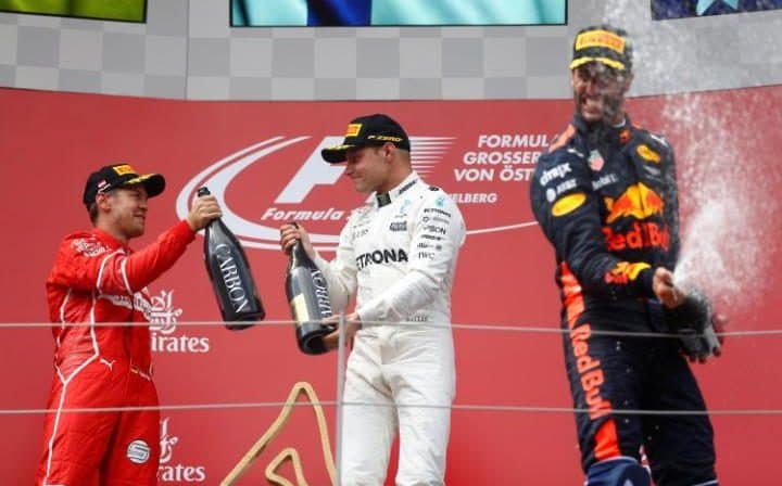 Silver_Comps's tweet photo. What a fantastic weekend at @redbullring_!! Many congratulations to @ValtteriBottas on first place podium! #F1 #Spielberg #AustrianGP2017 https://t.co/vRGgVa40Zs