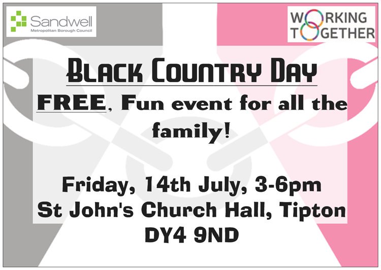 BCHG_SBT's tweet photo. Come along to our Black county fun day for all the family. 
#madeintheblackcountry @officialBCday https://t.co/jeiApzB5c2