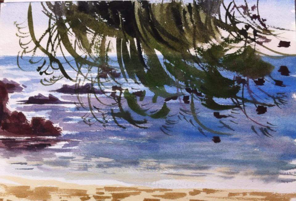Ricard__Ferrer's tweet photo. Cala #treumal #costabrava #platja #pintura #pintor #Blanes #Girona #art #acuarelas #watercolorpainting #paintings #paint #artwork https://t.co/y3YorGKjrJ