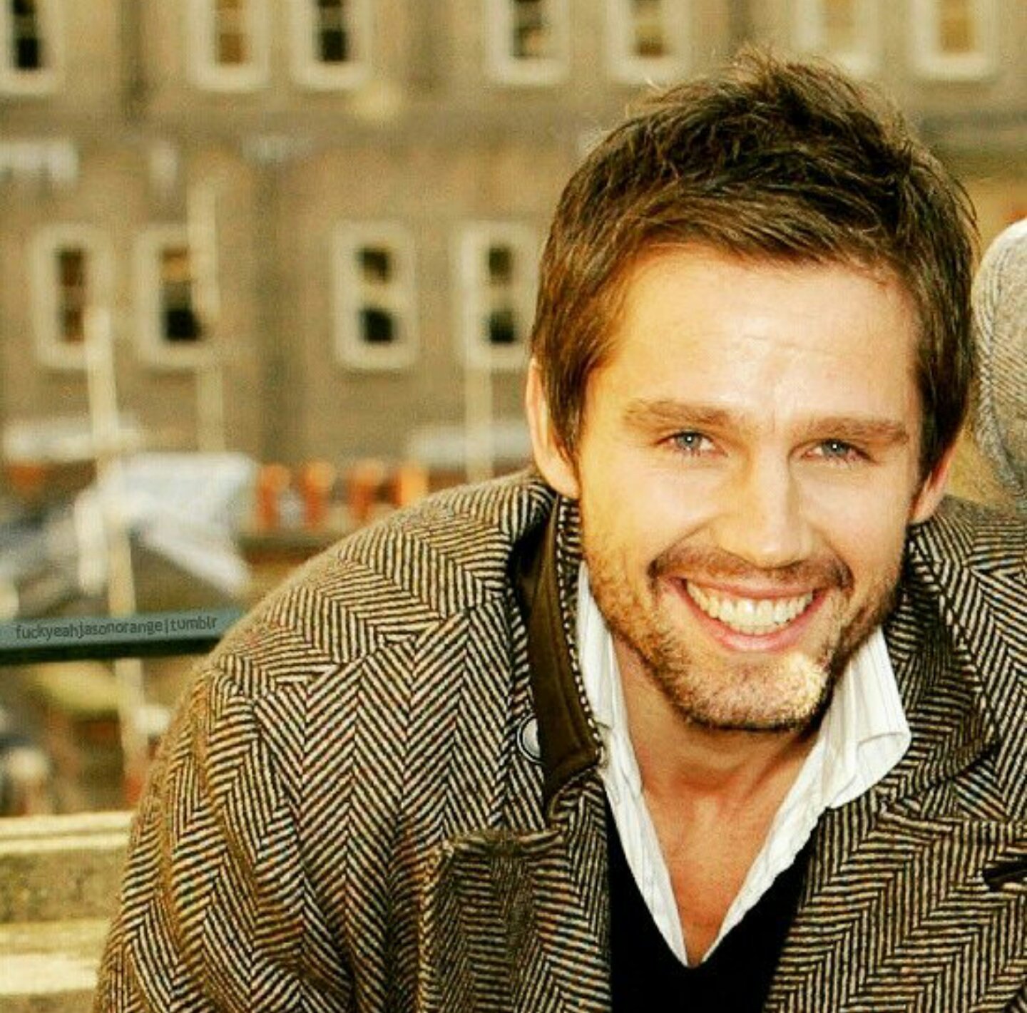 I hope you still smile like that. With big happiness Happy birthday Jason Orange 