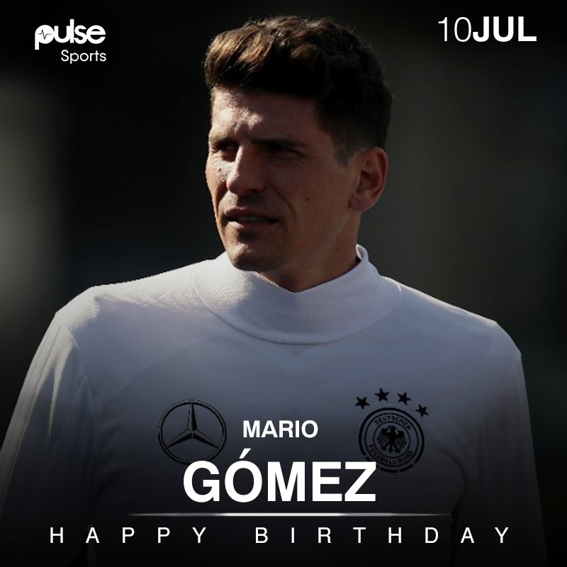 Happy Birthday Mario Gomez 70 International Games  30 International Goals 