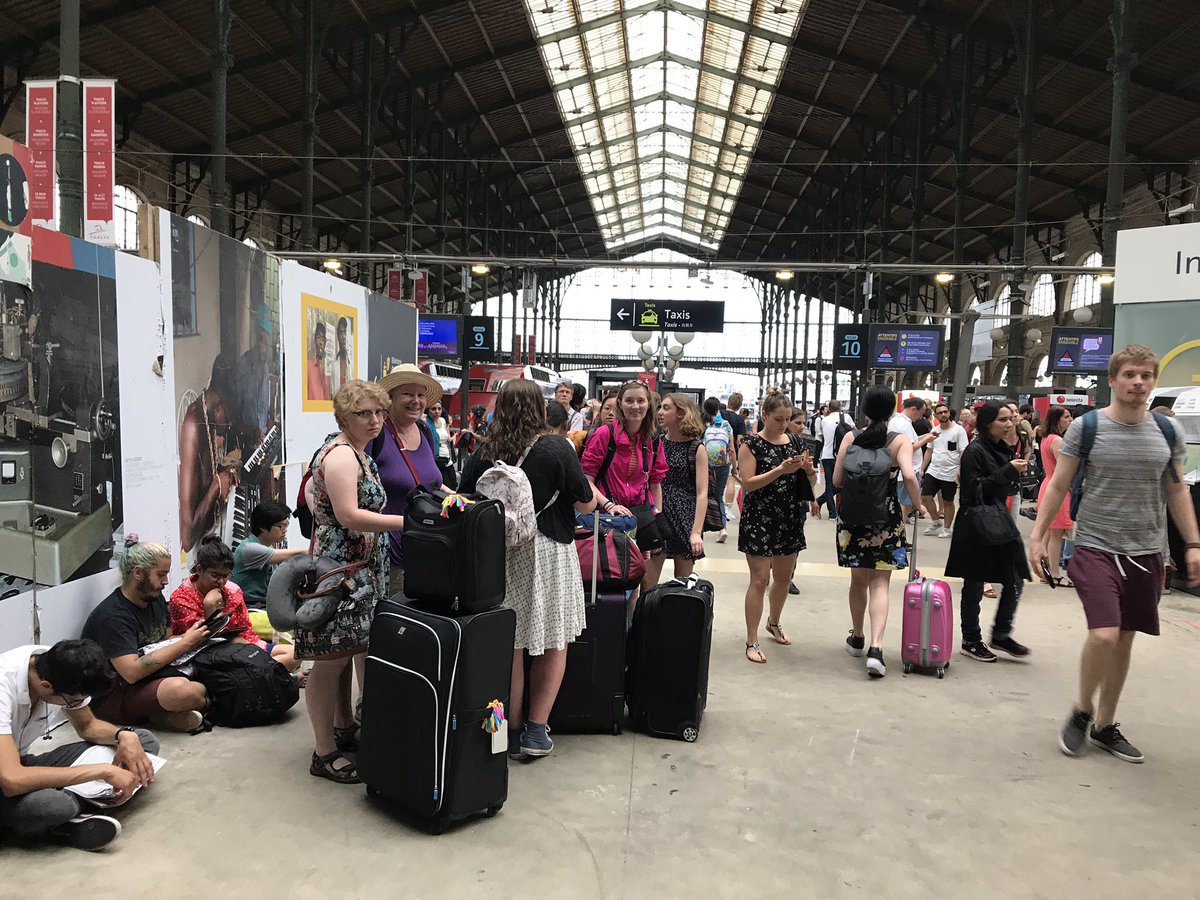 debeka57's tweet photo. Arrived in Paris! Gare du nord train station! https://t.co/7LATJtZvEk