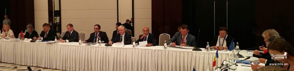 MFAofArmenia's tweet photo. #Nalbandian: #Armenia appreciates the partnership w/ #EuropeanUnion and looks forward to the future fruitful cooperation. #EaP #EaPinMD https://t.co/SKgIGqbOWA