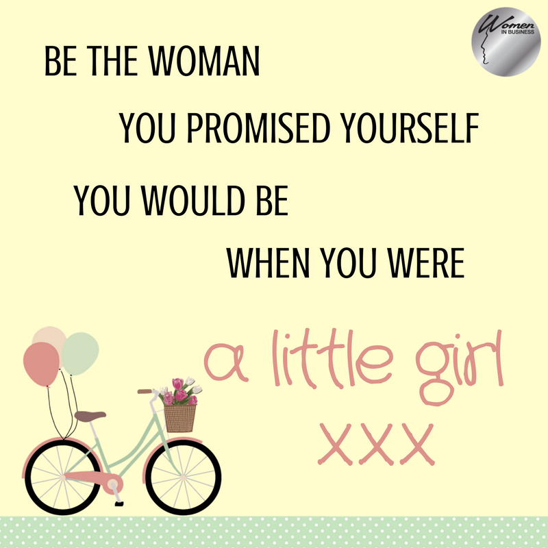 #MondayMotivation: Be the #woman you promised yourself you would be when you were a little #girl. #love #dream #inspire