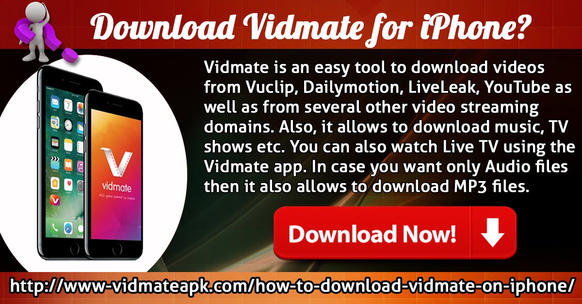 vidmate for iphone