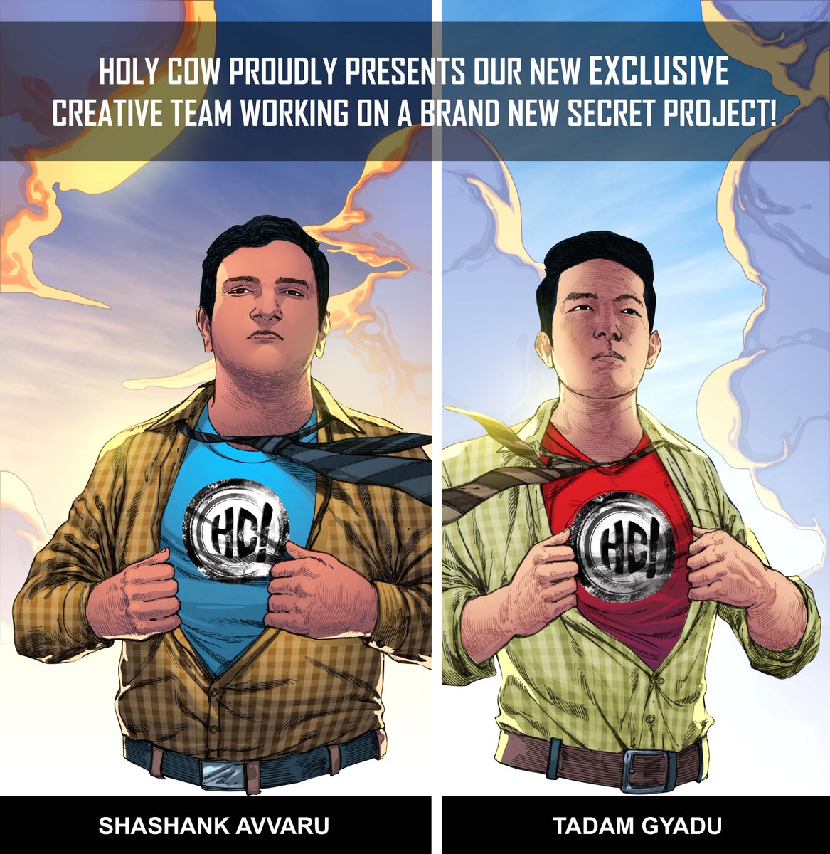 WolverineGoel's tweet photo. With this, we now officially have the largest creative team working in comics here in India @shashankavvaru https://t.co/TA1ABMu2cS