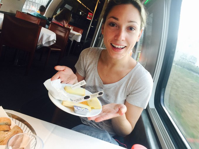 Having #Swiss cheeses breakfast on the train, on our way for #Bordeaux w/ @LCharmelle !!! #holidays #yippee<a href="/tag/swiss"class="tags">#Swiss</a><a href="/tag/holidays"class="tags"><span>#holidays</span></a><a href="/tag/bordeaux"class="tags"><span>#bordeaux</span></a><a href="/tag/yippee"class="tags"><span>#yippee</span></a>