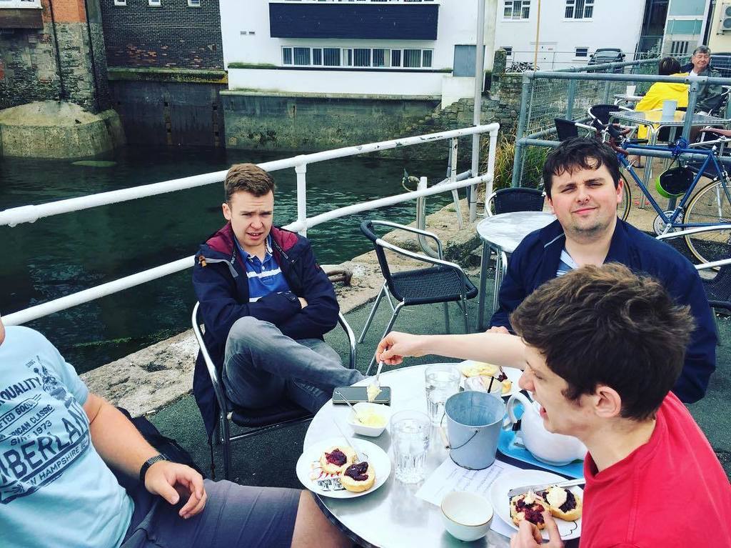 Bass12Band's tweet photo. We've had one yes, but what about second breakfast??
#busking12 #beach12 #falmouth https://t.co/J9meoRMlMp