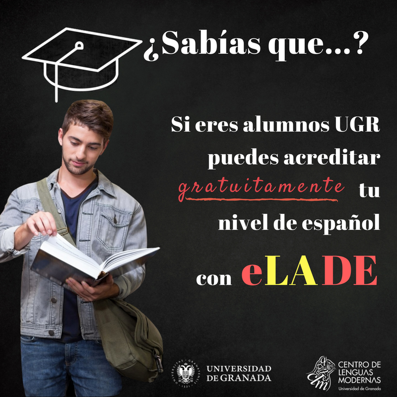 clmgranada's tweet photo. Los alumnos extranjeros de @canalUGR pueden solicitar la ACREDITACIÓN LINGÜÍSTICA gratis de B1/B2 de Español #eLADE 👉https://t.co/q6amQ9cmVZ https://t.co/p558o17uEU