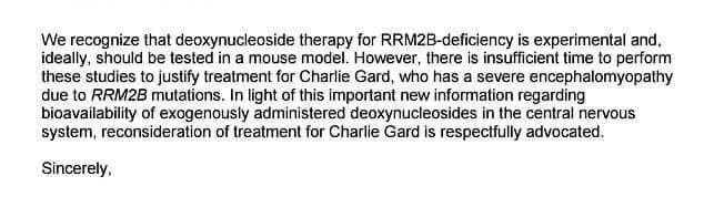 yoursIAMR's tweet photo. New evidence in Charlie Gard case part 2/2 #newevidenceforcharlie #istandwithcharliegard #savecharliegard #charliesfight #charliesarmy https://t.co/wFlMkWS6BK