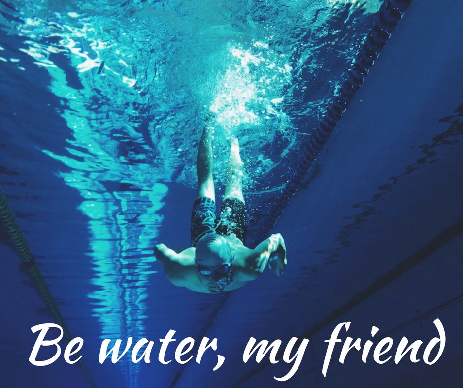 poolaria's tweet photo. Be water, my friend. #FelizLunes #poolaria https://t.co/cgXmHHH1hw