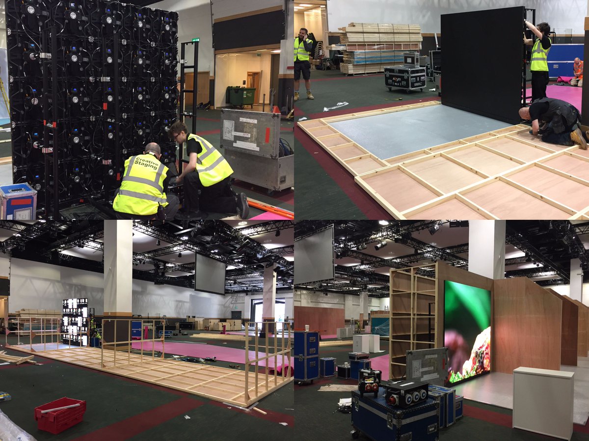 Check out our stunning LED Wall installed into this exhibition stand for one of our key clients. <a href="/LEDAbsen/">Absen</a> #Exhibition #LEDWall
