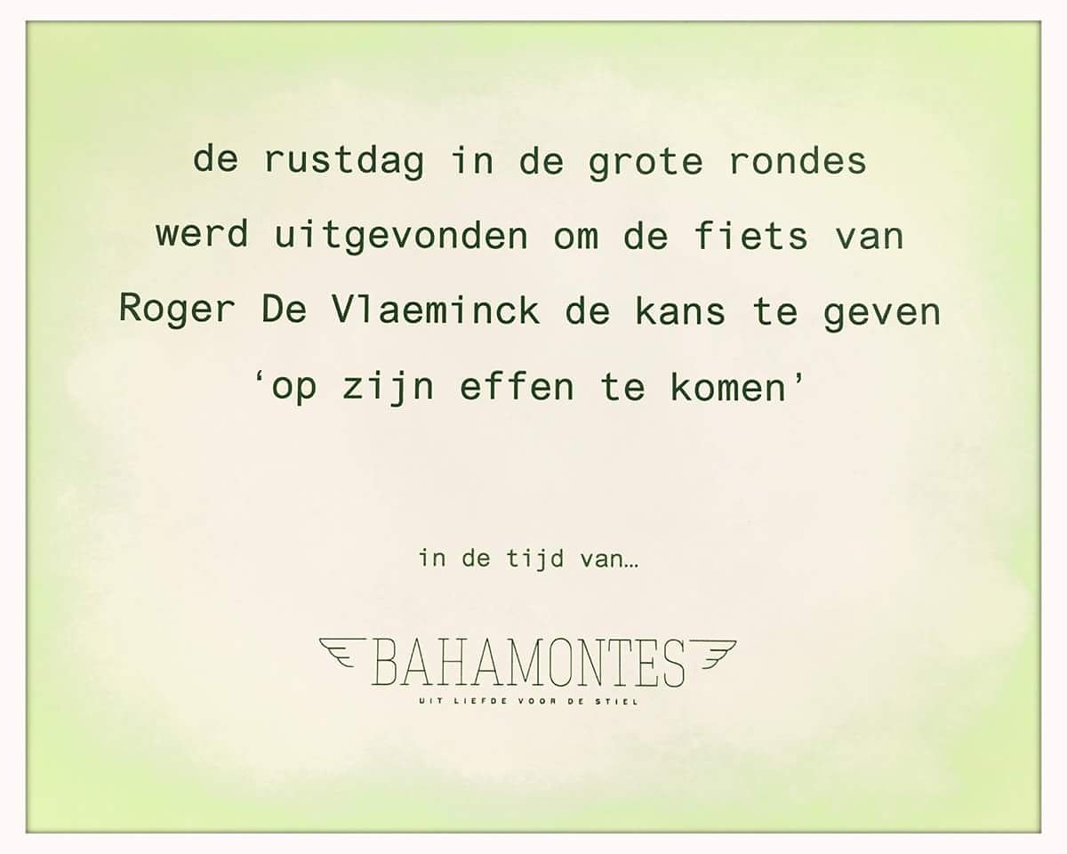 Het ontstaan van de rustdag... Wist-je-datje.