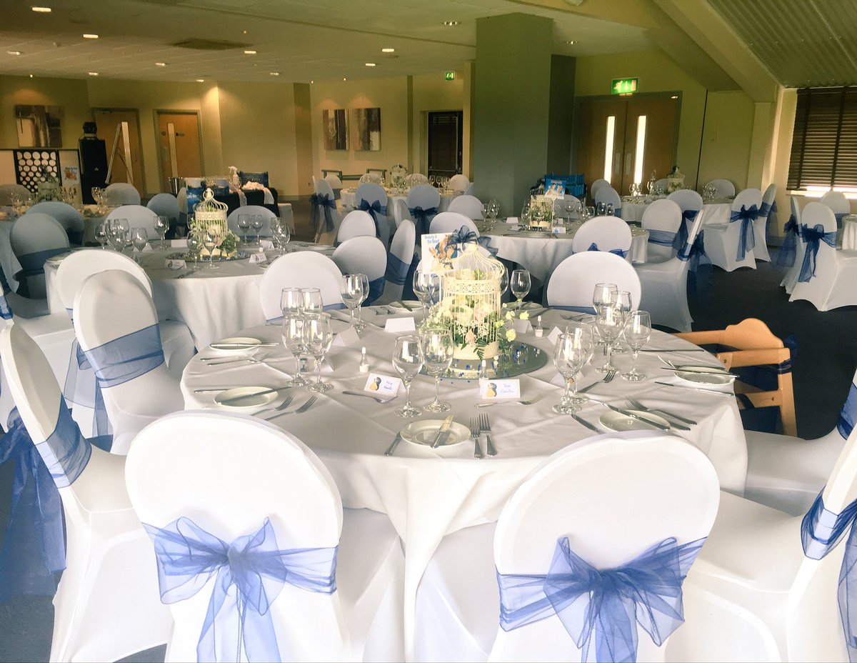 Hart Chair Covers On Twitter White Lycra Chair Covers With Navy