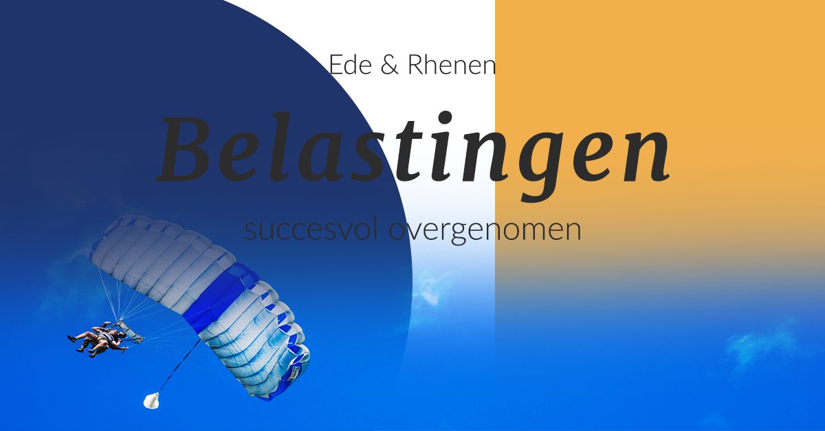 In Ede namen ze de belastingen over van de gemeente Rhenen. Best een pittige klus, volgens manager Nils van Santen.

veloa.nl/door_wie/blog/…