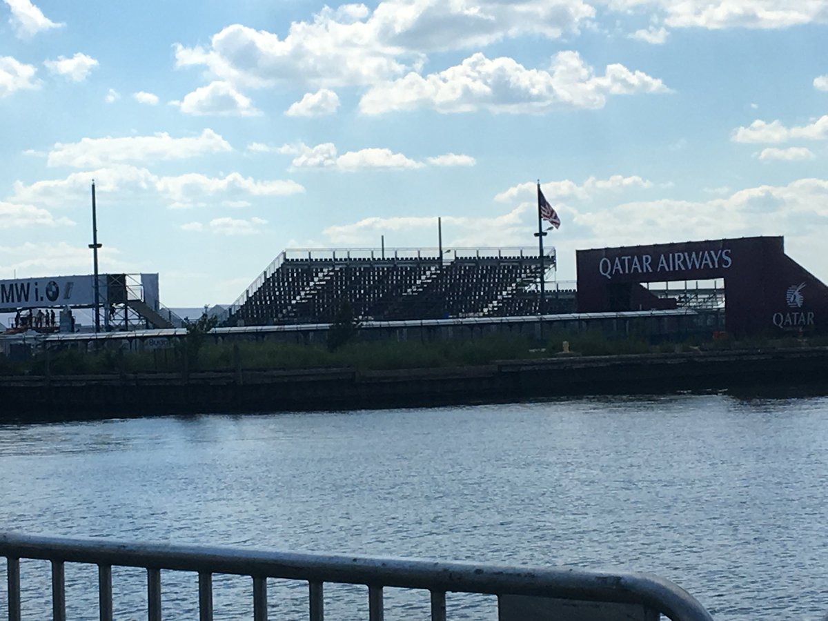 jamprojectsllc's tweet photo. #RedHook is looking a lot like a race track!! #NYCePrix #jamprojects #qatarairways #bmw https://t.co/yts3HQLkZI