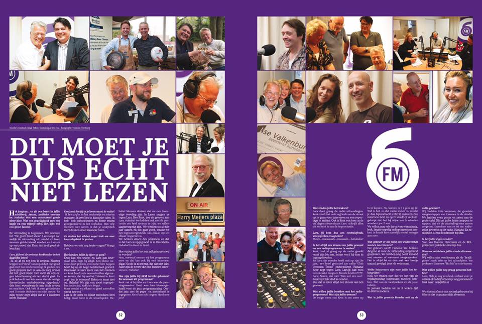 Jaaaa.. 6FM In Business staat in #Nicole'sGooischBlad met een prachtige reportage!

verkrijgbaar bij diverse punten: gooischblad.nl/?waar-verkrijg…