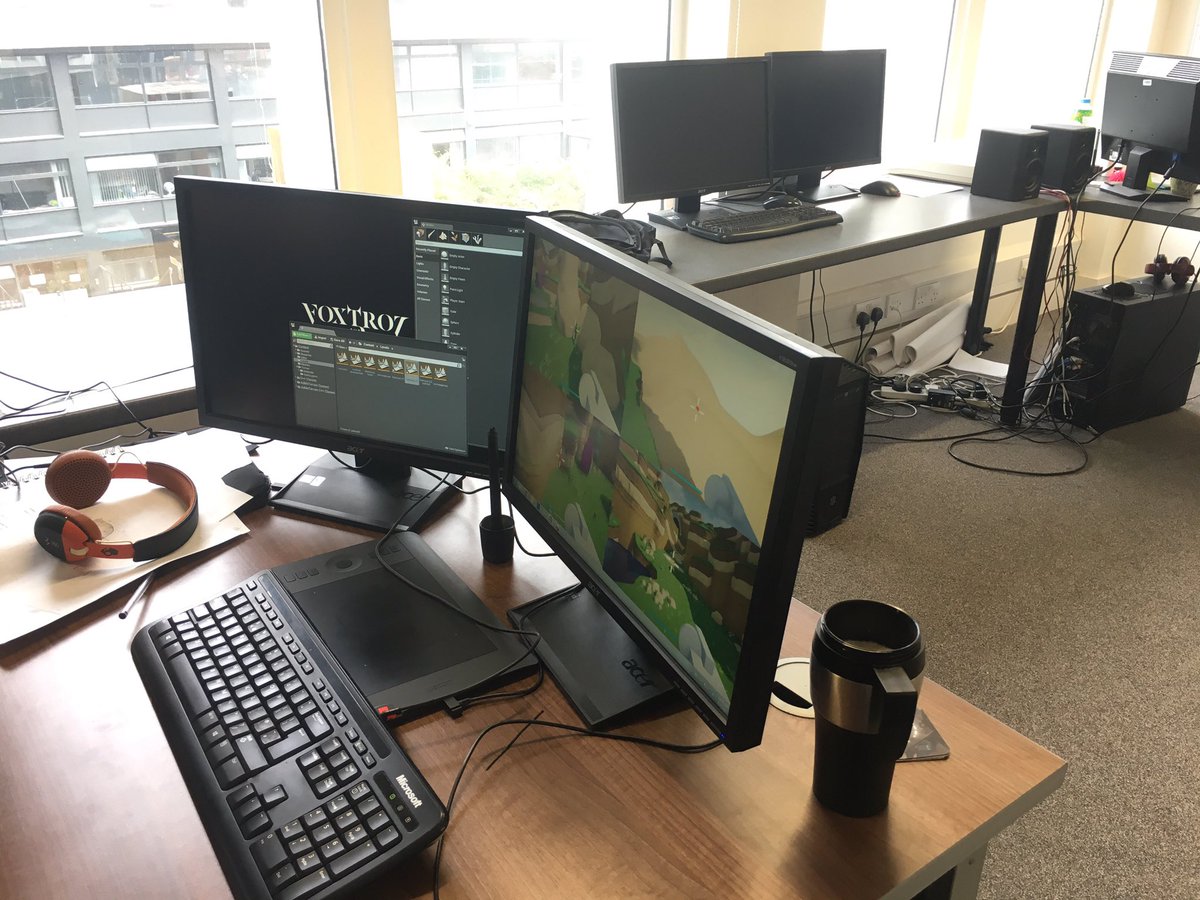 Foxtrot203's tweet photo. We've got @_brokenpixel in this morning having a run around our first draft level.
#Foxtrot203 #BrokenPixel #Tranzfuser https://t.co/eoZYIQWf0a