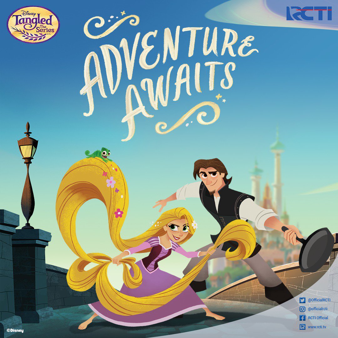 OfficialRCTI's tweet photo. Rapunzel &amp; kawan-kawan akan kembali dengan petualangan yang baru! tunggu kehadiran Tangled: the Series mulai Minggu, 6 Agustus pkl 07.00 wib https://t.co/RPeRsgAipD