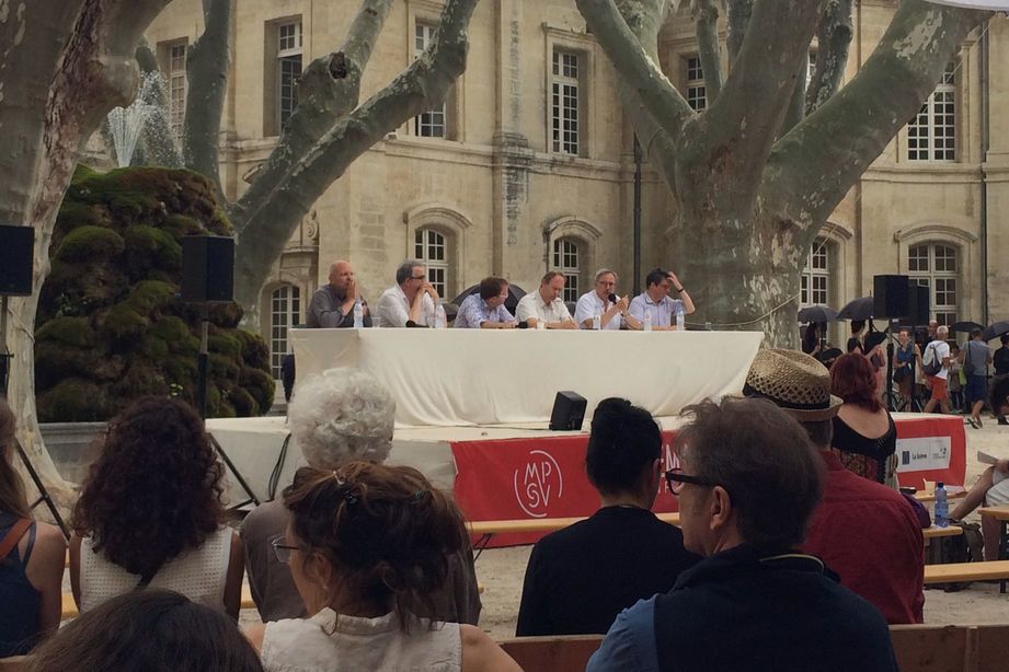 #Rencontre Les Pratiques Culturelles du XXIème siècle au <a href="/FestivalAvignon/">Festival d'Avignon</a>  mardi 11 à 11h dans la Cour du Cloître Saint-Louis