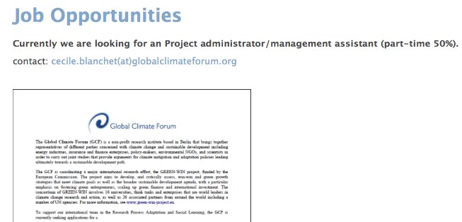 CoastalAdapt's tweet photo. Open position at #GlobalClimateForum #ProjectManager #H2020 @greenwinproject from Oct. 1, 2017 https://t.co/G1MnixO2yU https://t.co/ee07uulGpw