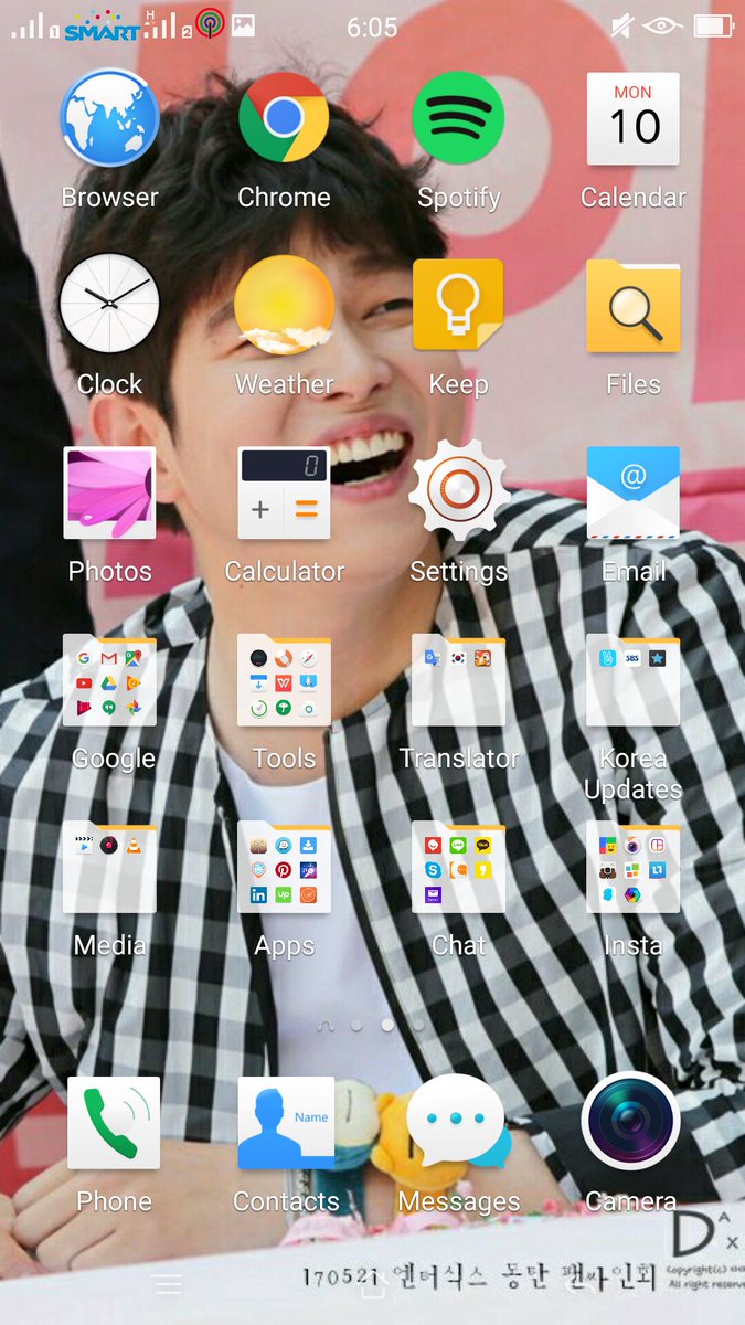 siatefelicie's tweet photo. Having him in my phone is pretty enough though ❤ #YunKyunSang #윤균상 #OppoR7plus https://t.co/yDhHxM0djE