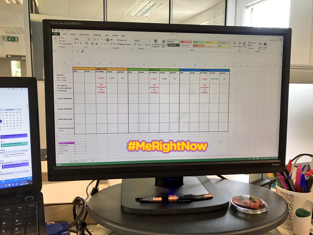 laurenarcher_'s tweet photo. @ArcusHoldings Morning! I'm putting this years #talentprogramme schedule together using #Excel because who doesn't love a #spreadsheet? #arcuslive https://t.co/Plm6YcWZly