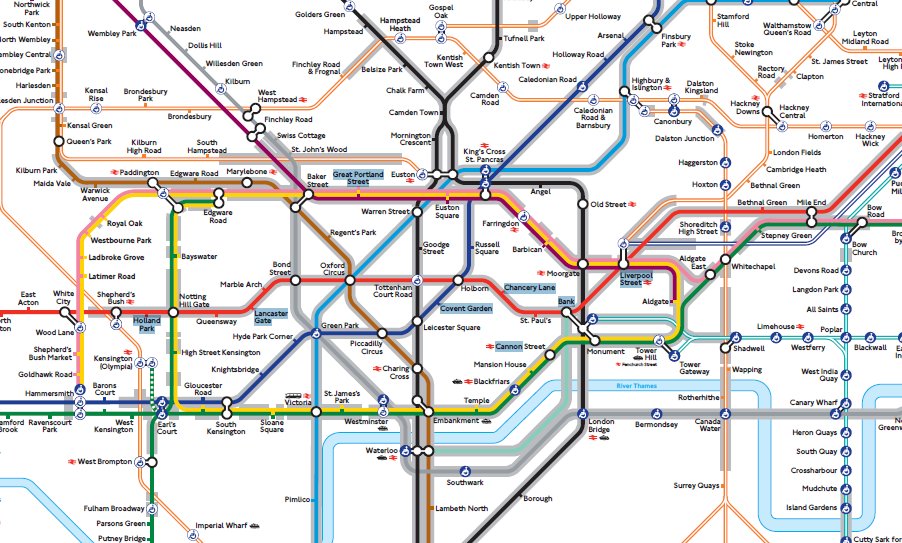 TfLAccess's tweet photo. If you have claustrophobia or anxiety our #TunnelMap can help you to avoid long tunnels - https://t.co/EblUwsrUTu https://t.co/lpmkFJ4kYJ