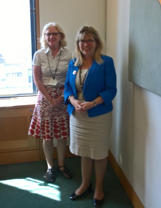 theRCN's tweet photo. Thank you @mariacaulfield for your time today and for supporting our campaign. We look forward to working with you. #scrapthecap https://t.co/vjLo036y7o