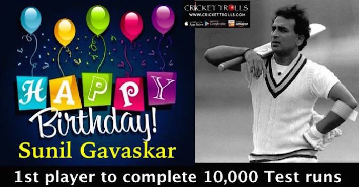 Happy Birthday Sunil Gavaskar 