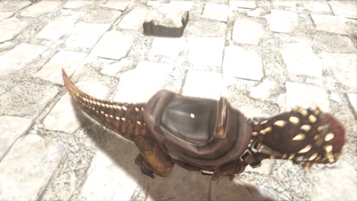 ARK_creaturebot's tweet photo. パキケファロサウルス
小型の草食。頭突きに昏睡効果があり何も考えずに殴りかかると返り討ちにあう。また、頭が非常に堅いため攻撃は胴体を狙った方がよい。サドルにトゲが飛び出しているので痔の人は騎乗不可となっている(嘘)https://t.co/IGzpkGM1Xk
