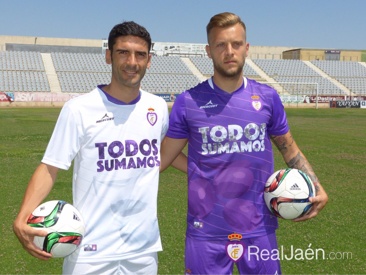 Real Jaén C.F. on Twitter: | Presentación de las nuevas equipaciones para la temporada 2017-2018. @bestphotosoccer #TodosSumamos #HalaJaen https://t.co/06EvcFGZ8r" / Twitter