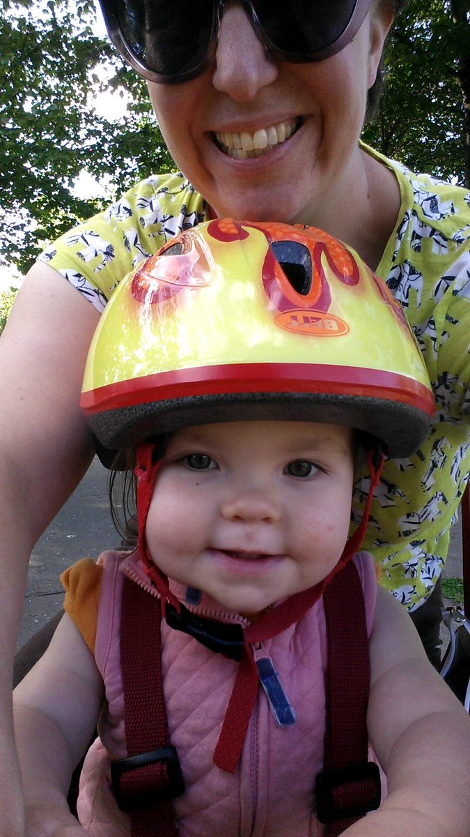ElonaWWPS's tweet photo. @dhewlett Agreed.Thought taking my toddler on bike would be fun.Been 20+ years since rode. Seat is MUCH harder now! https://t.co/72Id2HdHV5