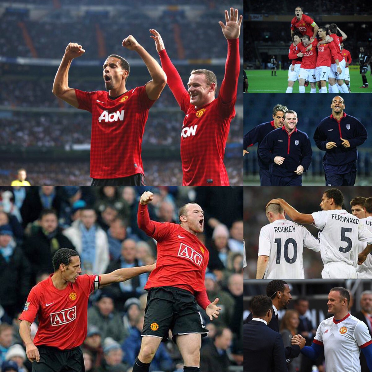 Great player.. Great Guy.. Great Family.. Bad Singer but an All Time Football Legend <a href="/WayneRooney/">Wayne Rooney</a> 👏🏽 More words here facebook.com/RioFerdinandOf…