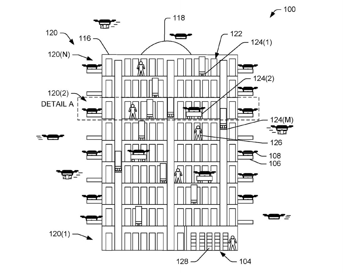 Amazon files a patent to incorporate #drone beehive usage in their city delivery service. #smartcities #PropTech 🏙️ bit.ly/2rYWlJQ
