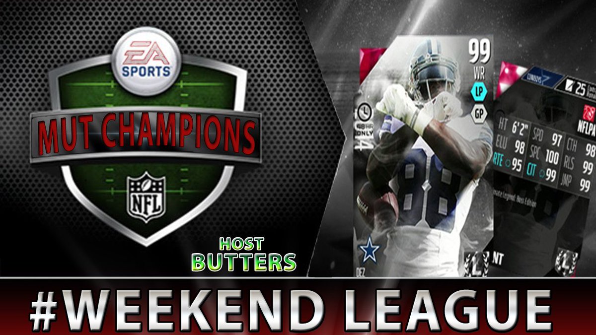 DaDYNASTYCFM's tweet photo. @DML_Jets AKA Butters gives is thoughts on M.U.T Champions set for Madden 18 @leaguecrawler 
https://t.co/VhScocPRjM https://t.co/YHl79gDfaG