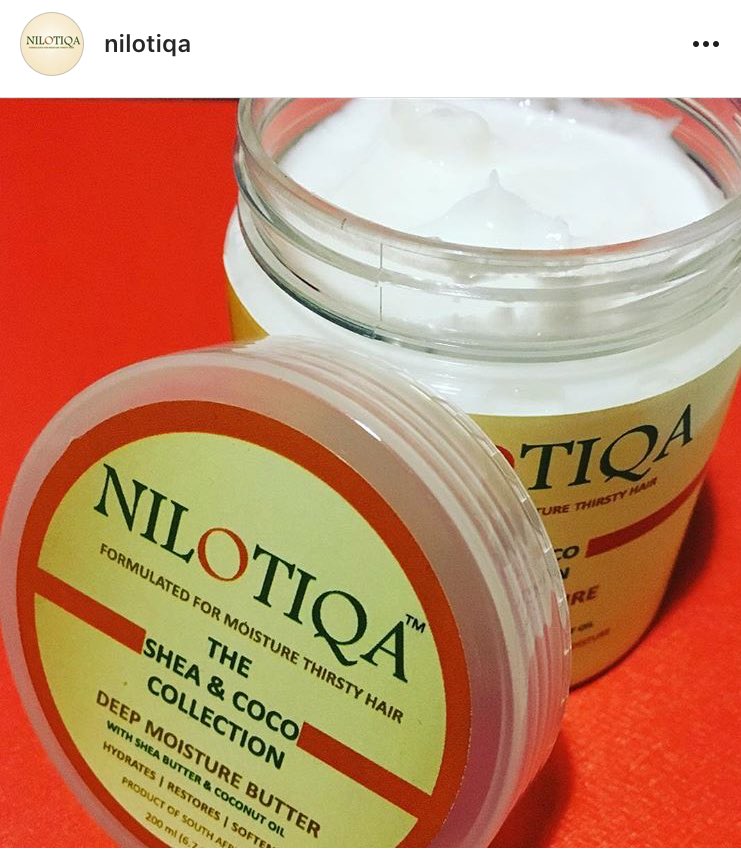 nilotiqa's tweet photo. If you've never tried any @Nilotiqa Hair Care Products, do yourself a favor and get the Deep Moisture Butter #DryHairSolution πΏπ¦ https://t.co/y9iCk3Wpw5