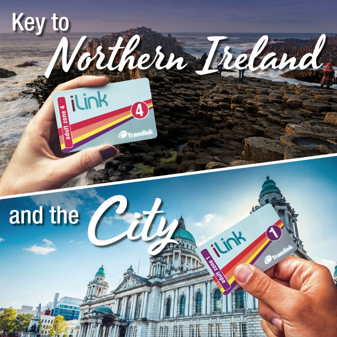 Translink_NI's tweet photo. Enjoy discounted travel with an iLink Zone 1 & Zone 4 card this summer. #IntegratedTravel #BusAndTrain https://t.co/DMlbtJgkPi #smartmovers https://t.co/NZr5QInRMh